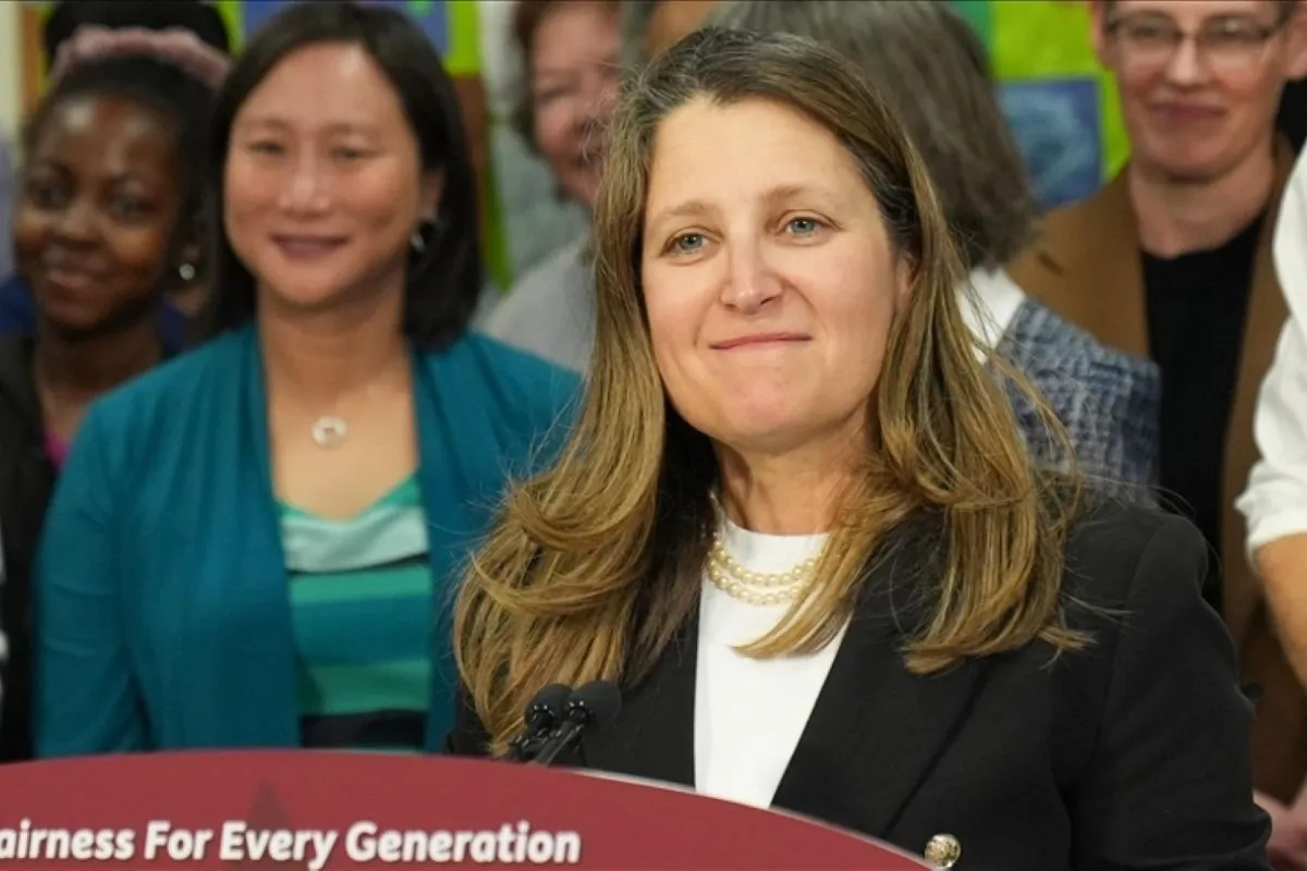 Chrystia Freeland Maju sebagai Kandidat Pemimpin Partai Liberal Kanada